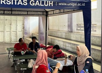 Rayakan Dies Natalis Unigal Ciamis Ke-25, Mahasiswa Teknik Mesin Gelar Donor Darah