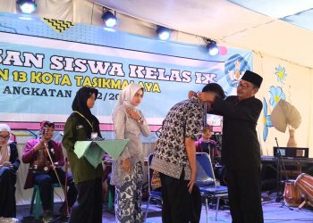 SMPN 13 Tasikmalaya Tahun Ini Lepas 345 Siswa