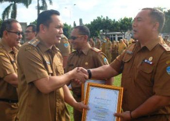 Dalam Melayani Magang III Praja Madya IPDN XXXI/2023, Lurah Sukajaya Purbaratu Raih Penghargaan