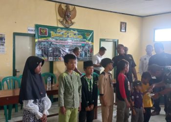 Santuni Anak Yatim, BBC Rangkul Koramil 1317/Banjarsari