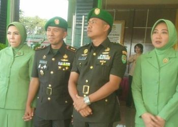 Dandim 0604/Karawang Diserahterimakan Dari Makhdum Habiburrahman Kepada Dede Hermawan