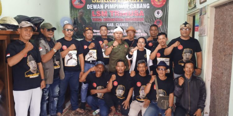 LSM Triga Nusantara Indonesia Ciamis Sukses Gelar Bakti Sosial