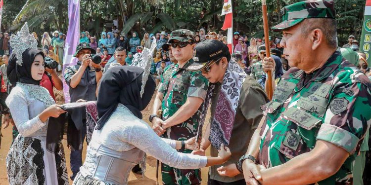 Wabup Ciamis Buka Resmi TMMD 2023 Tambaksari