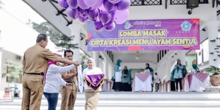 Disnakan Ciamis Gelar Lomba Masak dan Pameran Ayam Sentul