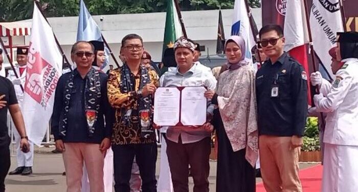 Kirab Pemilu 2024 Sampai Di Karawang