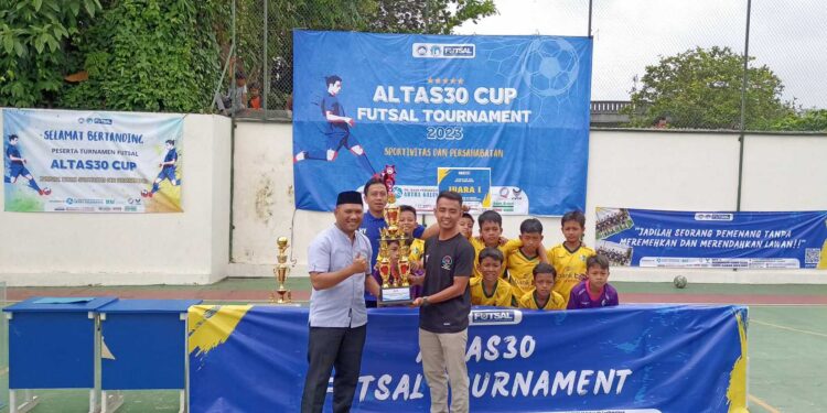 TOURNAMENT FUTSAL ALTAS30 CUP 2023 ANTAR SD/MI TINGKAT KOTA TASIKMALAYA SUKSES