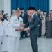 Aep Syaepuloh Kini Definitif Sebagai Bupati Karawang Dilantik Sekaligus Bersama Pj Bupati Kuningan dan Pj. Walikota Banjar Olen Pj. Gubernur Jabar