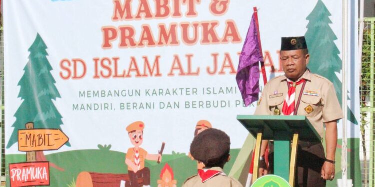 Asah Kemandirian Anak, SD Islam Al Jamal Kota Tasikmalaya Gelar Mabit dan Pramuka