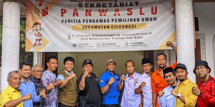 Panwascam Cileungsi Tekankan Netralitas ASN, Aparatur Desa Dalam Pemilu 2024