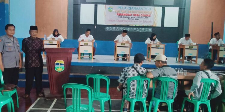 Mengisi Kekosongan Formasi Aparatur Pemdes Cineam Lakukan Penjaringan Calon Prades