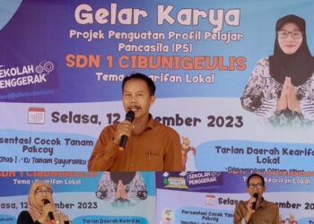 Sekolah Penggerak SDN 1 Cibunigeulis Bungursari Gelar Karya P5 Bertema Kearifan Lokal