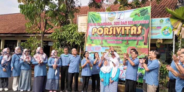 Porsivitas Siswa Sekolah Dasar Tingkat Kecamatan Cihideung Tahun 2024 Dimulai