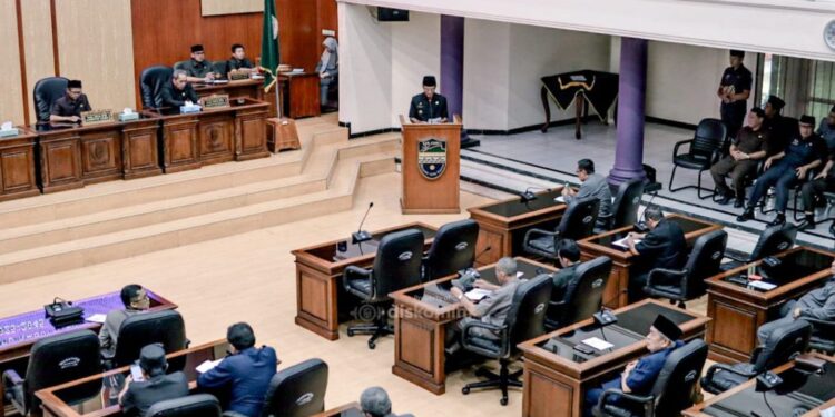 Bupati Herdiat Sampaikan Ranwal RPJPD 2025-2045 Kepada DPRD Kabupaten Ciamis