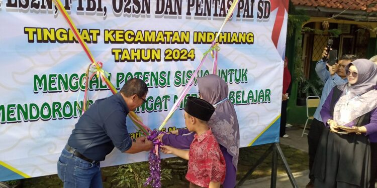 Lomba Kreatifitas Dan Kompetensi Siswa SD Tingkat Kecamatan Indihiang 2024 Dibuka Resmi Kadisdik Kota Tasikmalaya
