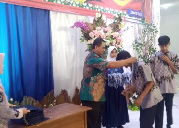 Alumni Angkatan Ke- 40 SMPN 6 Tasikmalaya Resmi Dilepas