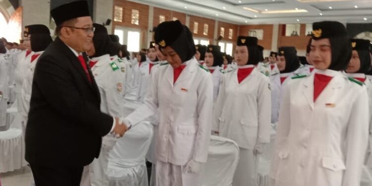 Bupati Tasikmalaya Kukuhkan 1.008 Paskibraka Kecamatan