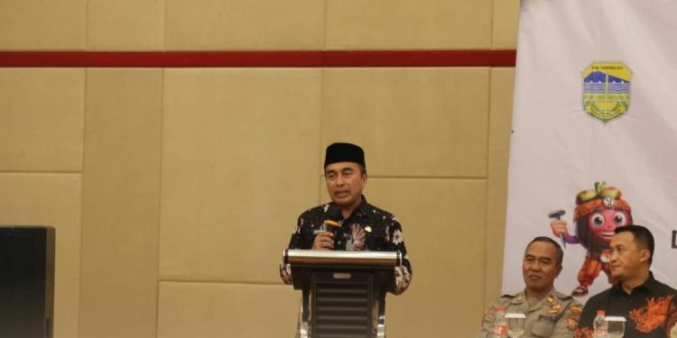 Sekda Zen Pimpin Rakor Desk Pilkada Kabupaten Tasimmalaya 2024
