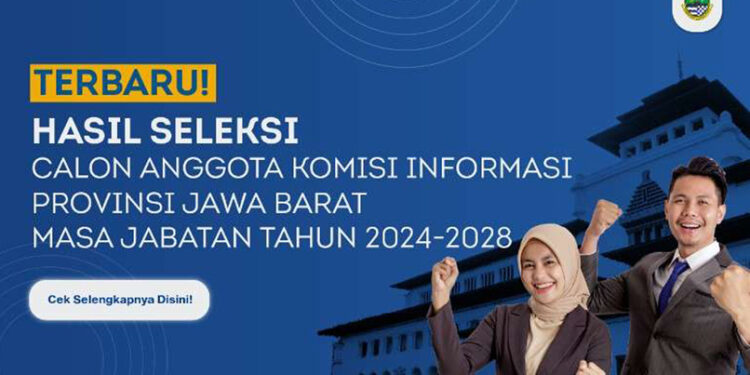 Timsel Calon Anggota KIP Jabar Periode 2024-2028 Tetapkan 15 Peserta Lolos Tahap Seleksi