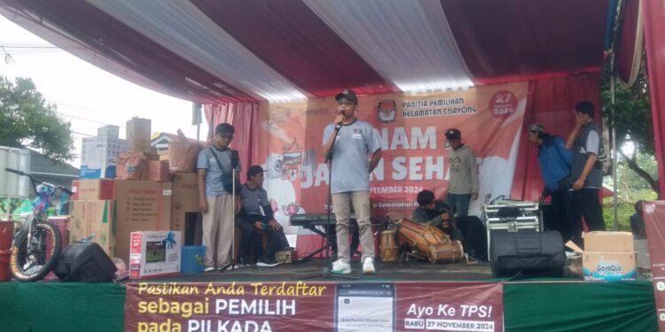 Sosialisasi Pilkada Serentak 2024 Tingkat Kecamatan Cisayong Meriah