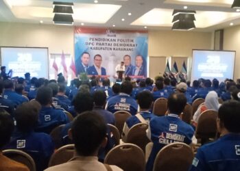Rayakan HUT Partai Demokrat Ke-23, DPC Karawang Gelar Pendidikan Politik dan Konsolidasi Menangkan Paslon Acep-Gina