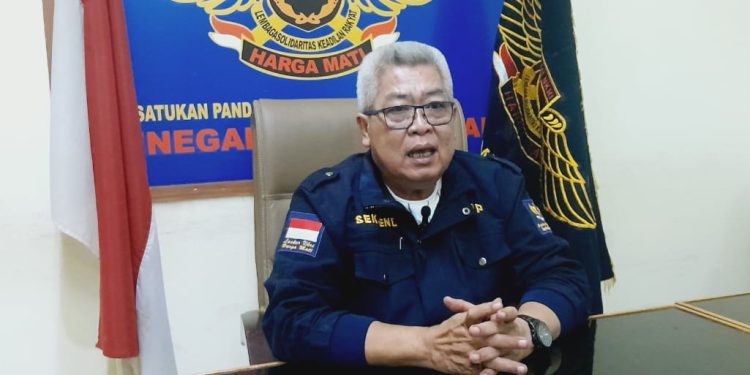 Sekjen LSM Laskar NKRI, Drs. Nana Taruna Warning Penyelenggara Pilkada Karawang