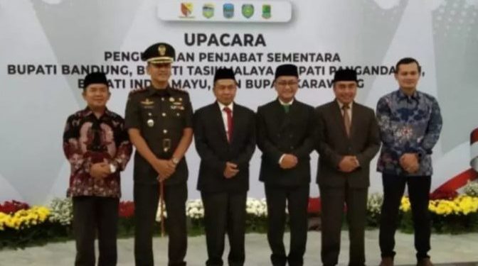 Yedi Rahmat, Resmi Dilantik Selaku Penjabat Sementara Bupati Tasikmalaya