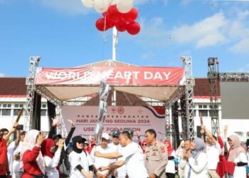 Pj. Sekda Kota Tasikmalaya Apresiasi Puncak Acara World Heart Day 2024