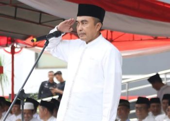 Mohamad Zen Pimpin Apel Hari Santri Nasional Tingkat Kabupaten Tasikmalaya Tahun 2024