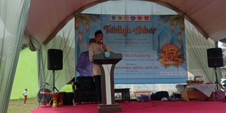 Desa Sinartanjung Peringati Hari Jadinya Ke-15 Dirangkaikan Dengan Maulid Nabi Muhammad SAW