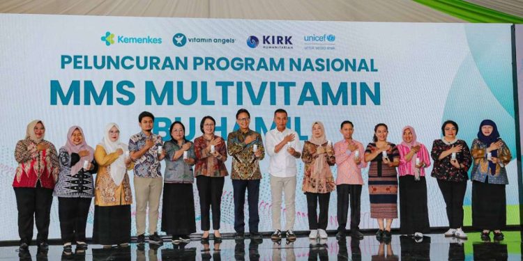 Program Nasional MMS untuk Ibu Hamil Diluncurkan Kemenkes Di Kota Bandung