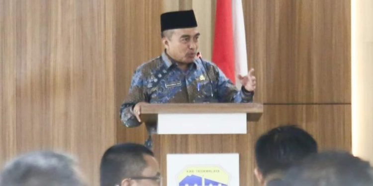 Moh Zen Pimpin Rakor Pemberantasan Korupsi Terintegrasi Pada Pemerintah Kabupaten Tasikmalaya