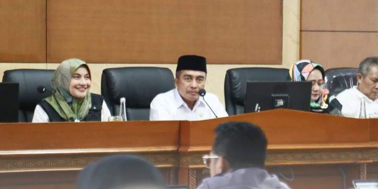 Moh Zen Apresiasi Rakor & Monev Optimalisasi Penyelenggaran Kabupaten/Kota Sehat