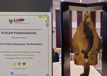 Pemkab Tasikmalaya Raih Penghargaan UKPBJ