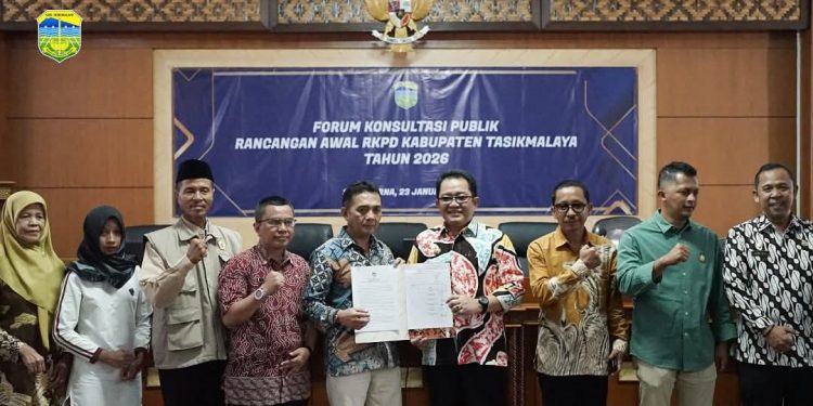Bupati Tasikmalaya Buka Resmi Forum Konsultasi Publik Awal RKPD Tahun 2026