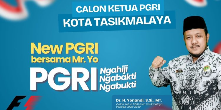 Bersama Mr. Yo, Wujudkan New PGRI Kota Tasikmalaya ‘Ngahiji, Ngabakti, Ngabukti’