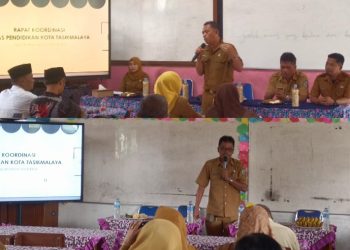 Roadshow Program Disdik Menunjang 100 Hari Kerja Walikota Tasikmalaya Periode 2025-2030 Kepada Warga Pendidikan SD di Indihiang & Kec. Cihideung