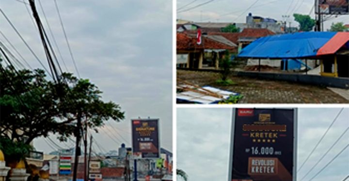 Terlindungi: Diduga Kuat Langgar Hukum, Billboard Iklan Rokok Terpancang  Samping Area Lembaga Pendidikan