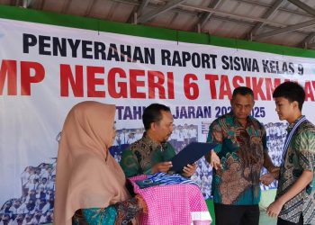 Secara Sederhana Siswa Kelas IX SMPN 6 Kota Diserah Terimakan
