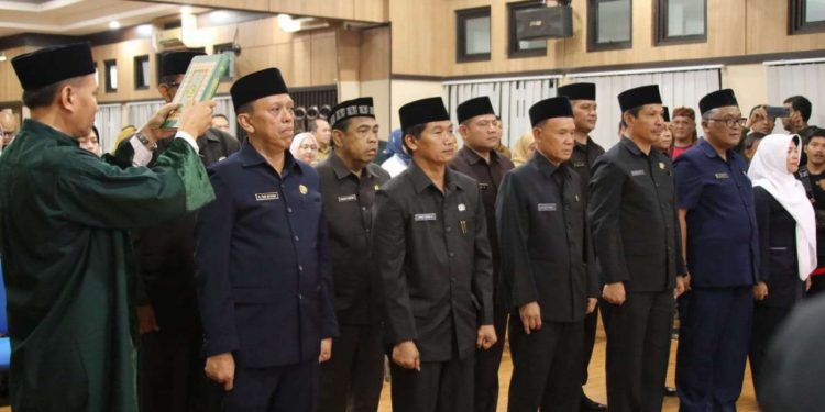 Walikota Tasikmalaya Lakukan Rotasi Mutasi Pejabat Esselon II, Namun Masih Menyisakan 8 Kekosongan Posisi Kepala OPD