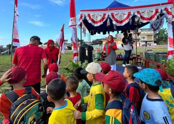 Menyongsong HUT Kemerdekaan RI Ke-80, Warga Pendidikan SDN Sukamulya Kota Tasikmalaya Gelar Jalan Sehat