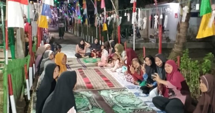 Malam Menjelang Peringatan HUT RI Ke-80, Warga Kedokansalam Purwadadi Tumpah Ruah Gelar Tasyakur Binikmah