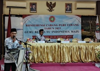 Melalui Konfercab, Iin Indragunawan Terpilih Sebagai Ketua PC PGRI Tawang Kota Tasikmalaya
