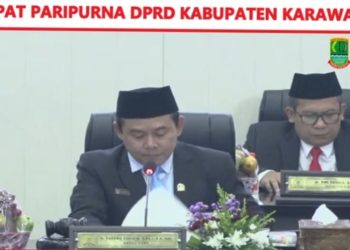 DPRD Karawang Gelar Paripurna Mendengarkan Pidato Kenegaraan Presiden Menjelang Peringatan HUT RI Ke-80