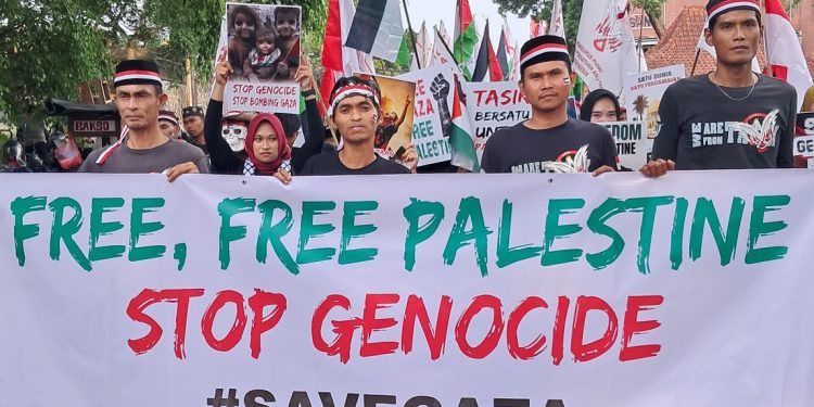 JAPATI Gelar Aksi Solidaritas Untuk Kemerdekaan Palestina