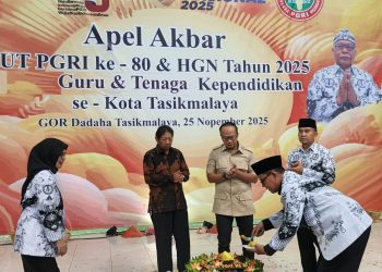 Apel Besar Guru Kota Tasikmalaya Dihari Guru Nasional 2025 & HUT PGRI Ke-80 Sukses