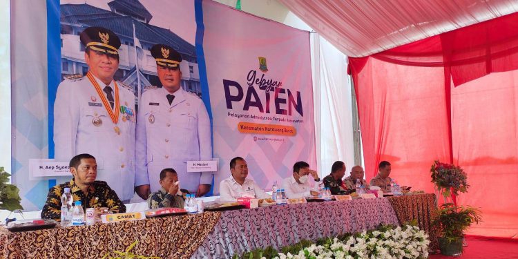 Wakil Bupati Karawang, Hadiri Gebyar Paten Kecamatan Karawang Barat