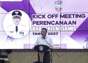 Bupati Ciamis Serahkan SK PPPK Paruh Waktu 2025