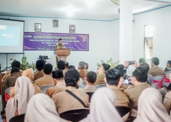 Pada Binwas Penyelenggaraan Pemerintahan Desa Tahun 2026, Bupati Ciamis Tekankan Sinergitas Desa Dan BPD