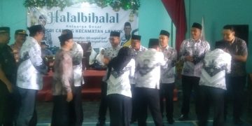 Halal Bihalal PGRI Kecamatan Lakbok Ciamis: ‘Dengan Memaafkan Kita Kuat, Dengan Kebersamaan Kita Hebat ‘