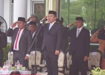 Pemkab Karawang Khidmat Gelar Upacara Peringatan Harli Lahir Pancasila Tahun 2026